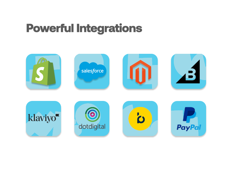 Powerful integrations copy